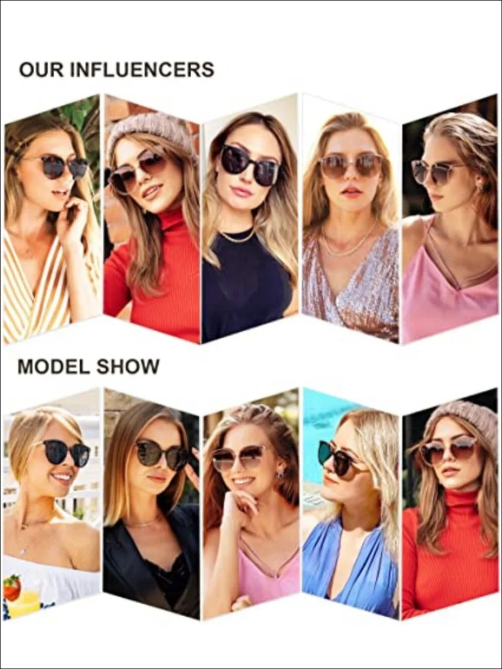 Round Sunglasses UV400 Retro Oversized Shades Unisex